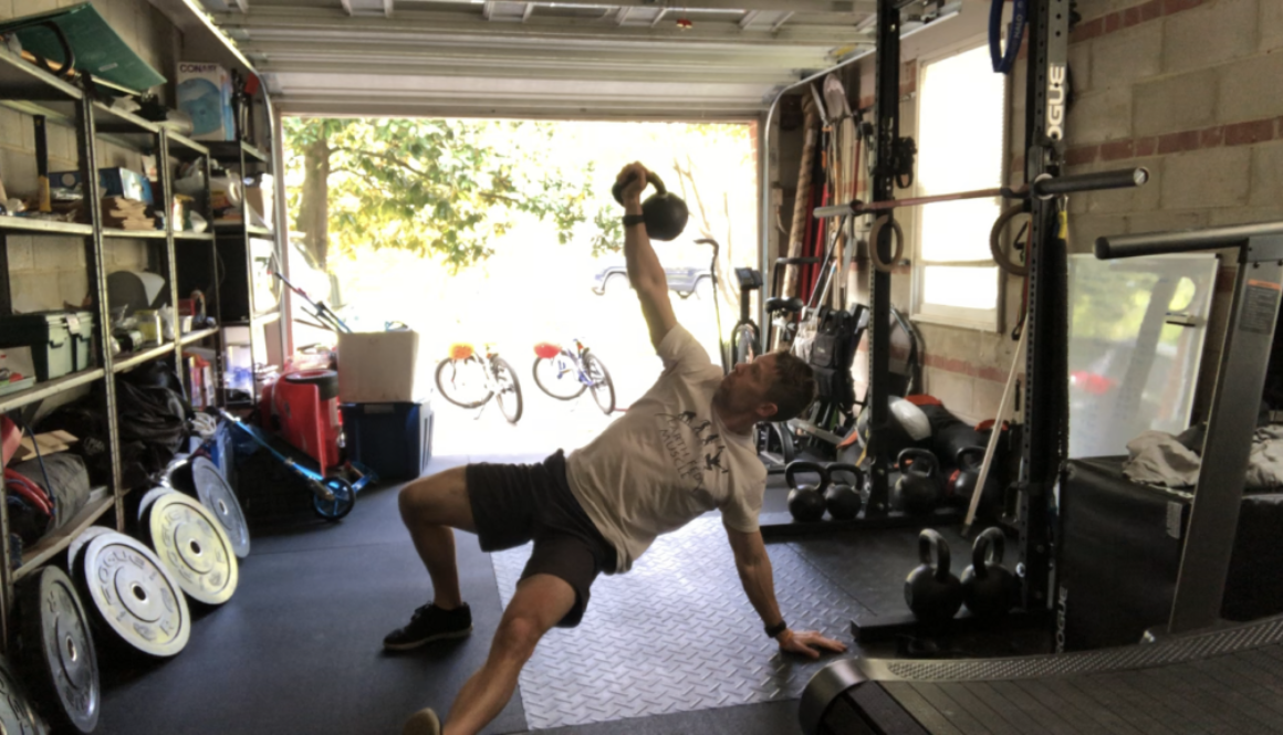 Kettlebell Turkish Getup Core Workout